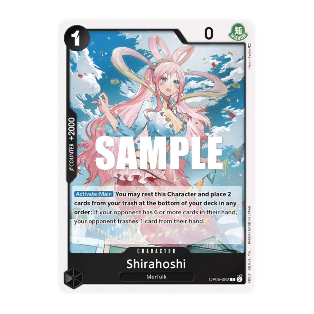 One Piece TCG Shirahoshi (OP05082) Rare Awakening of the New Era